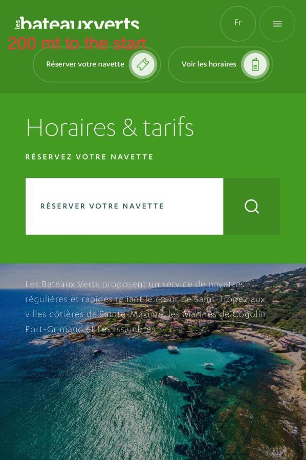 Entre Le Port Et La Plage, Golfe De Saint Tropez Cogolin Eksteriør bilde
